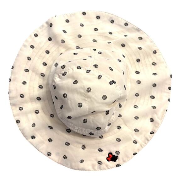 Disney Accessories - Disney Parks Authentic Original Adult Floppy Sun Hat Polka Dot